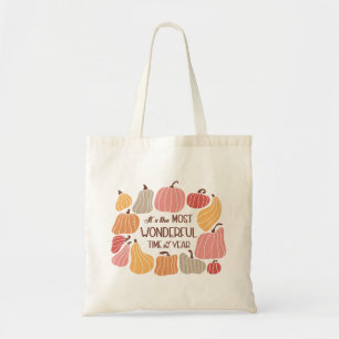 Tote Bag Citation d'automne Boho