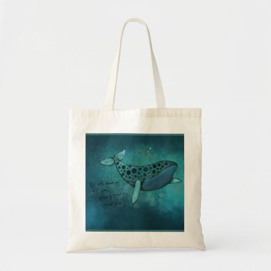 Tote Bag Citation d'aventure de Moby Dick (Devant)