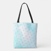 Tote Bag Citation de beauté d'aquarelle (Dos)