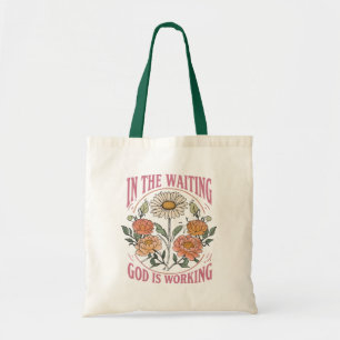 Tote Bag Citation de Boho Floral Christian