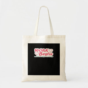 Tote Bag Citation de cadeaux de bestie de travail Aide émot