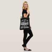 Tote Bag Citation de danse de ligne sarcastique pour le dan (Sur le modèle)