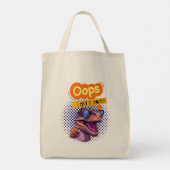 Tote Bag citation de dinosaure (Dos)