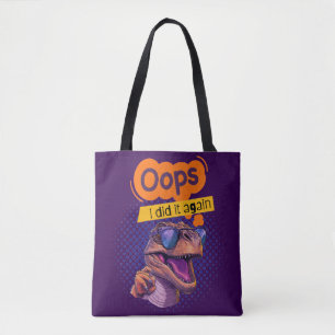 Tote Bag citation de dinosaure