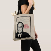 Tote Bag Citation de Franklin D. Roosevelt (De près)