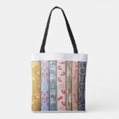 Tote Bag Citation de Jane Austen (Bleu) (Dos)