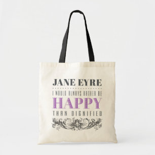Tote Bag Citation De Jane Eyre - Je Préférerais Toujours Êt