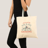 Tote Bag Citation de Kayak Love (Devant (produit))