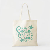 Tote Bag Citation de l'âme salée (Devant)