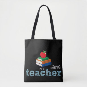 Tote Bag Citation de l'enseignant typographie