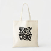 Tote Bag Citation de l'unité noire (Devant)