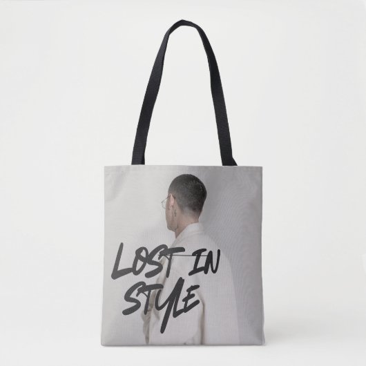 Tote Bag Citation de mode minimaliste (Devant)