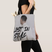 Tote Bag Citation de mode minimaliste (De près)
