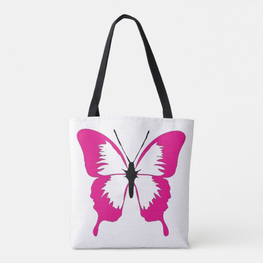 Tote Bag Citation de papillon (Dos)