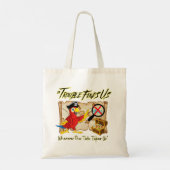 Tote Bag citation de perroquet pirate (Dos)