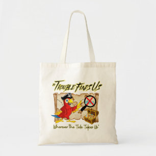 Tote Bag citation de perroquet pirate