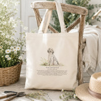 Citation de race de chien Setter Anglais aquarelle