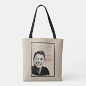 Tote Bag Citation de Ronald Reagan (Dos)