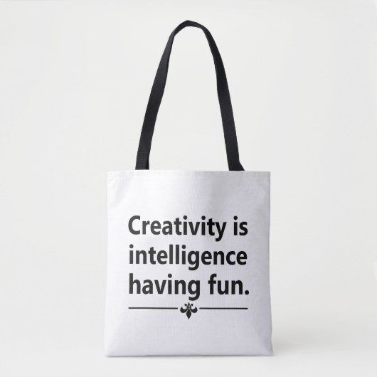 Tote Bag Citation de vie motivante (Devant)