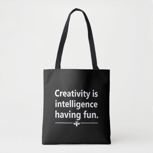 Tote Bag Citation de vie motivante (Devant)