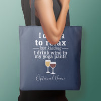 Citation de vin amusant - Je bois du vin dans un p
