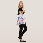 Tote Bag Citation d'enseignant drôle d'été (Sur le modèle)