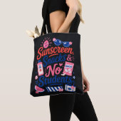 Tote Bag Citation d'enseignant drôle d'été (De près)