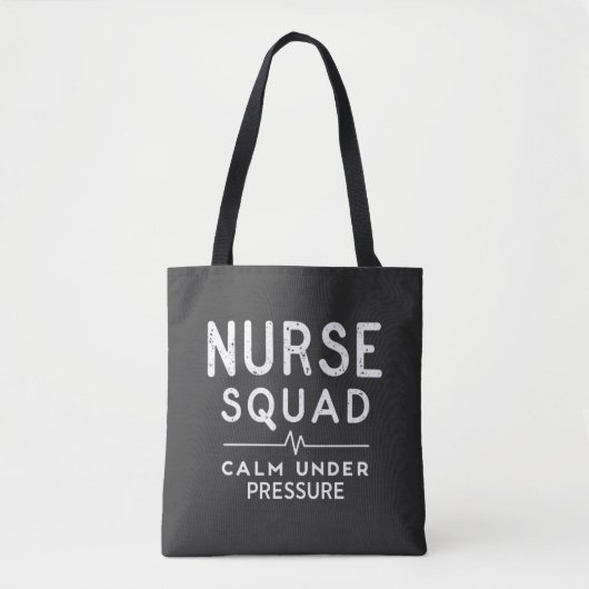 Tote Bag Citation d'esprit d'équipe de l'équipe des infirmi (Devant)