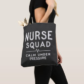Tote Bag Citation d'esprit d'équipe de l'équipe des infirmi (De près)