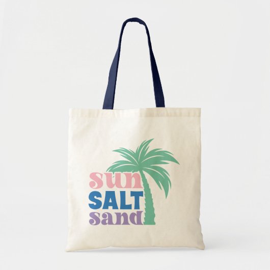 Tote Bag Citation d'été Boho Retro (Devant)