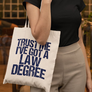 Tote Bag Citation d'Humour pour l'Avocat de la Faculté de d