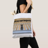 Tote Bag Citation drôle de chat tigré mignon (De près)