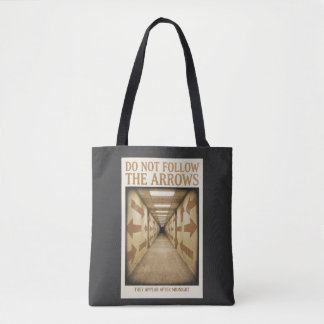 Tote Bag Citation drôle et sarcastique "Ne suivez pas les f