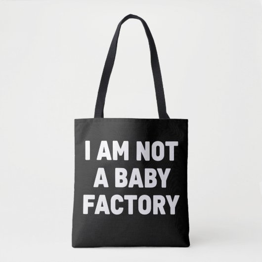 Tote Bag Citation drôle et sarcastique sur la maternité (Devant)