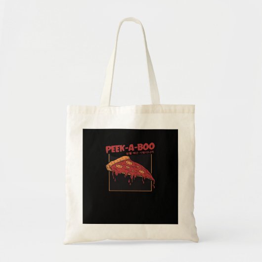 Tote Bag Citation drôle Peekaboo (Devant)