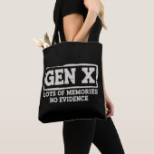 Tote Bag Citation drôle Sarcastique Génération X Beaucoup d (De près)