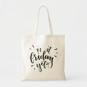 Tote Bag Citation drôle Vendredi Fourre-tout