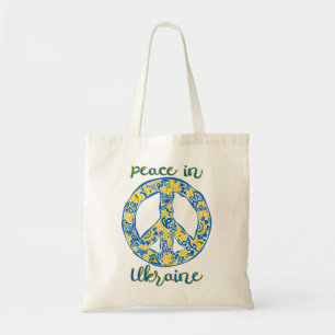 Tote Bag Citation du signe de la paix du Pacifique aux coul