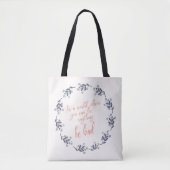 Tote Bag Citation Inspirative (Devant)