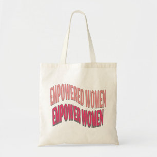 Tote Bag Citation inspirée des femmes habilitées - lire le