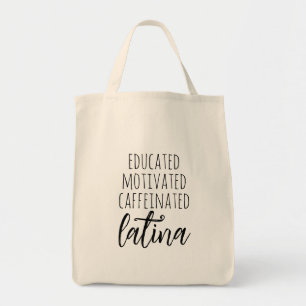 Tote Bag Citation latinée motivée et instruite
