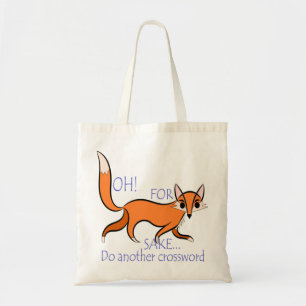 Tote Bag Citation mignonne et impertinente de renard pour