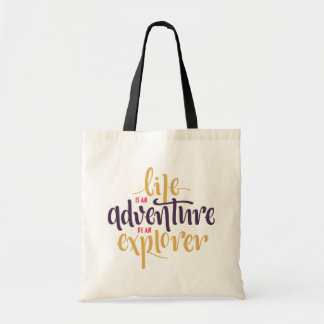 Tote Bag Citation motivante sur la confiance et l'attitude