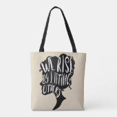 Tote Bag Citation motivationnelle - Nous augmentons en leva (Dos)