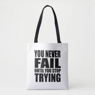 Tote Bag Citation motivationnelle réussie