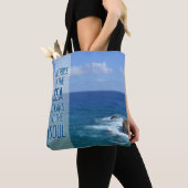 Tote Bag Citation photo Ocean /Sea Hawaii (De près)