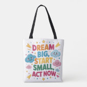 Tote Bag Citation positive (Dos)