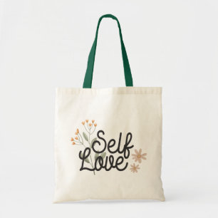 Tote Bag Citation positive d'amour de soi