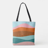 Tote Bag Citation Positive Inspirationnelle Boho Colorée (Dos)