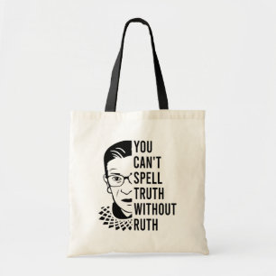 Tote Bag Citation RBG : Vous ne pouvez pas épeler la véri
